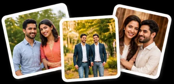Real Timesey Shaadi Couples